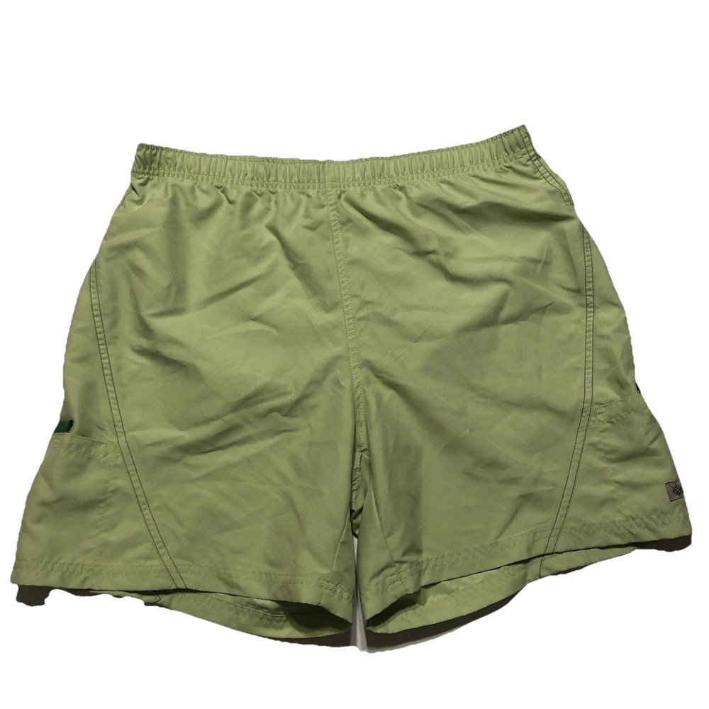 Columbia Sportswear Company Shorts Men's Size Medium Polyester Green